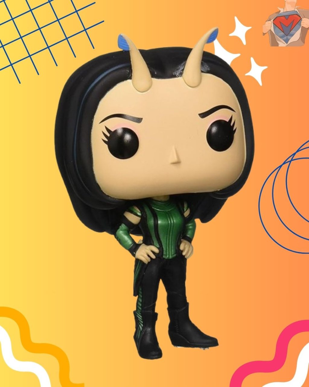 Funko Pop - Mantis - Guardiões da Galáxia ( Caixa não Inclusa )