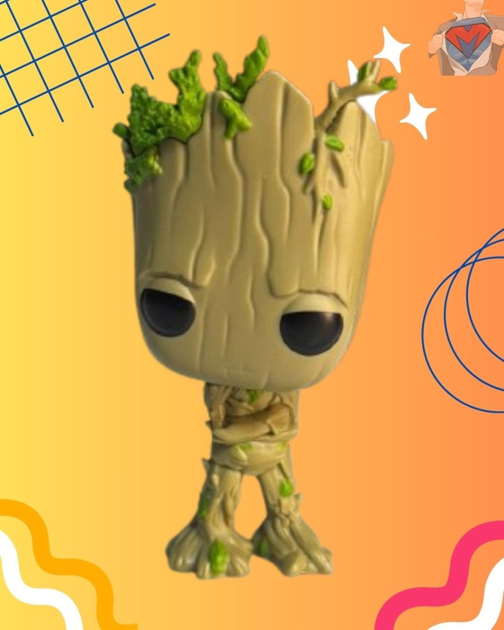 Funko Pop - Groot ( Caixa não inclusa )
