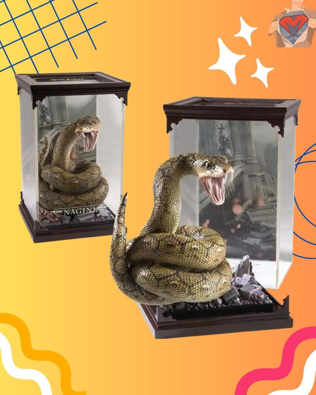 Harry Potter Nagini - Magical Creatures Noble Collection ( Na caixa )