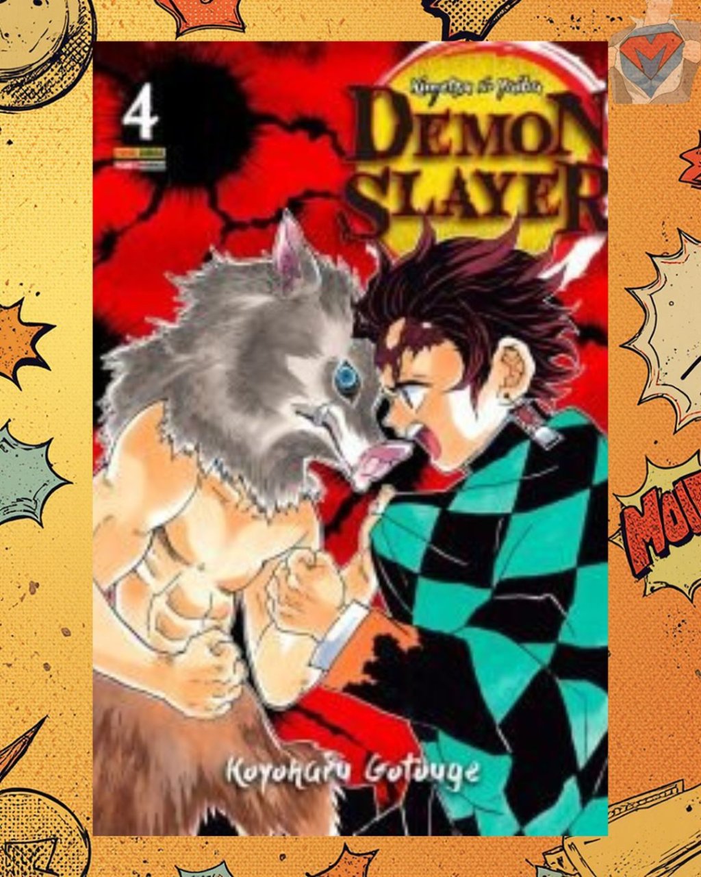 Demon Slayer: Kimetsu No Yaiba Nº 04 ( Koyoharu Gotouge )