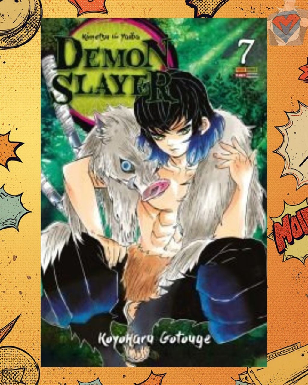 Demon Slayer: Kimetsu No Yaiba Nº 07 ( Koyoharu Gotouge )