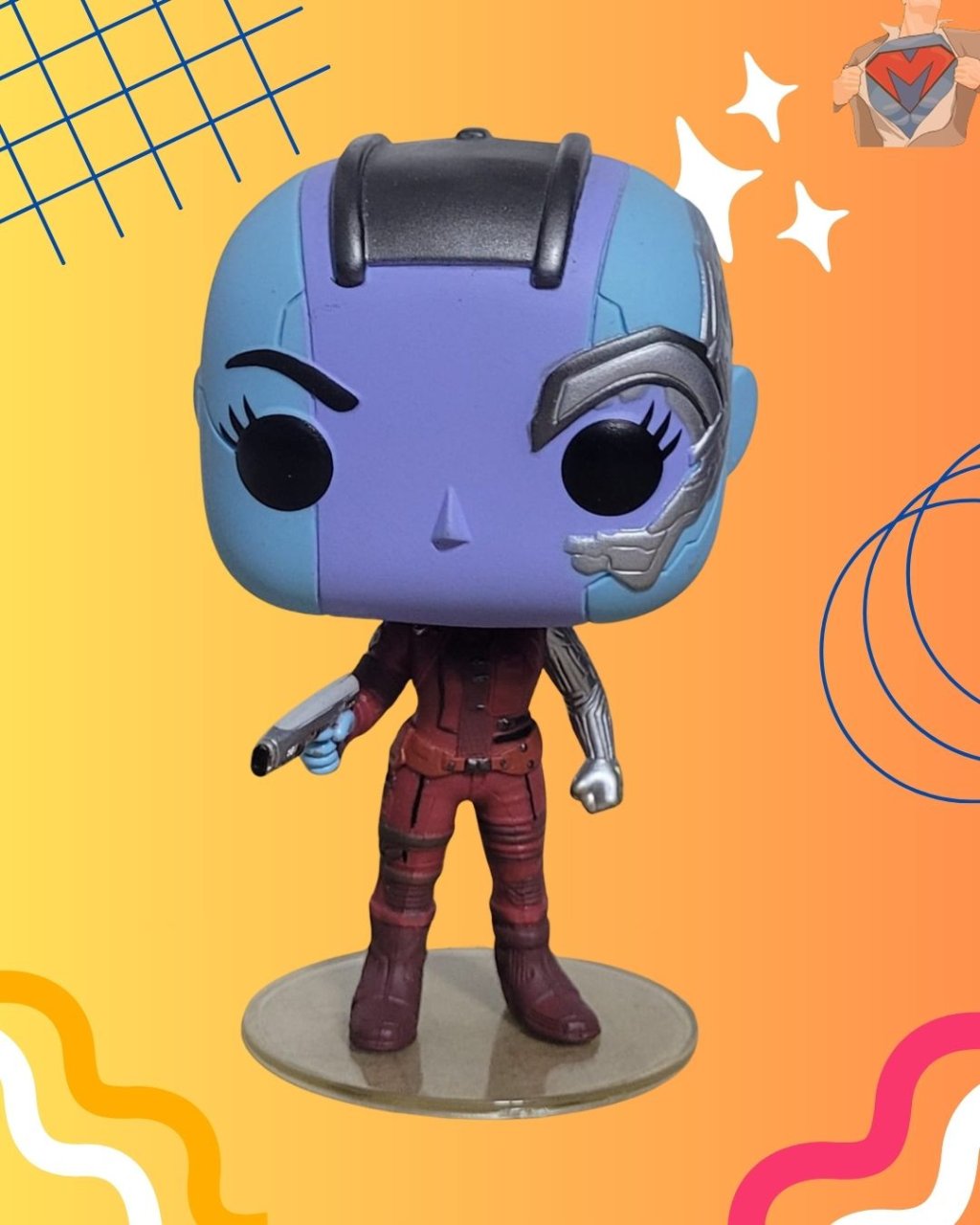Funko Pop - Nebula - Guardiões da Galáxia ( Caixa não inclusa )