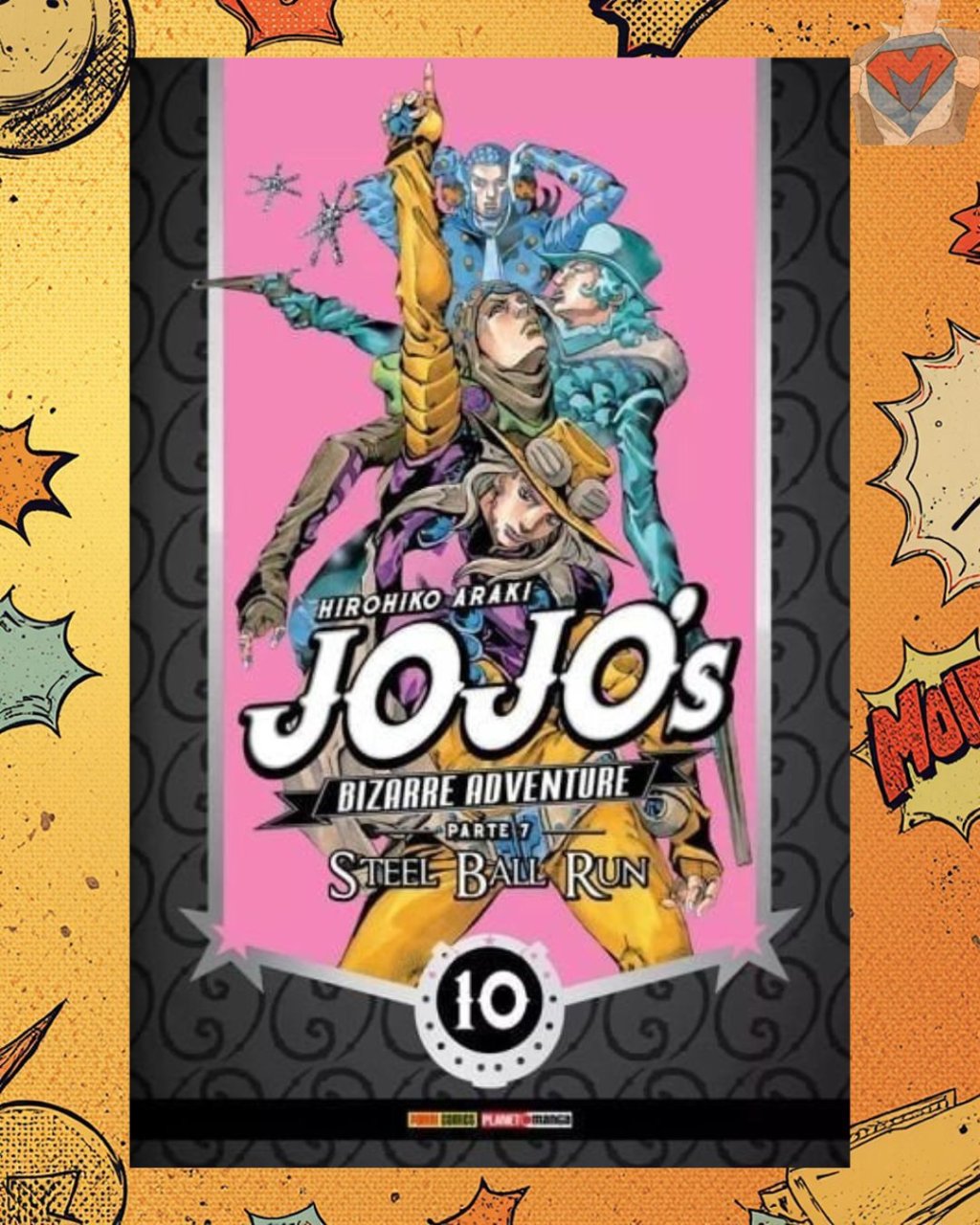 Jojo's Bizarre Adventure Parte 7: Steel Ball Run Vol. 10 ( Hirohiko Araki )
