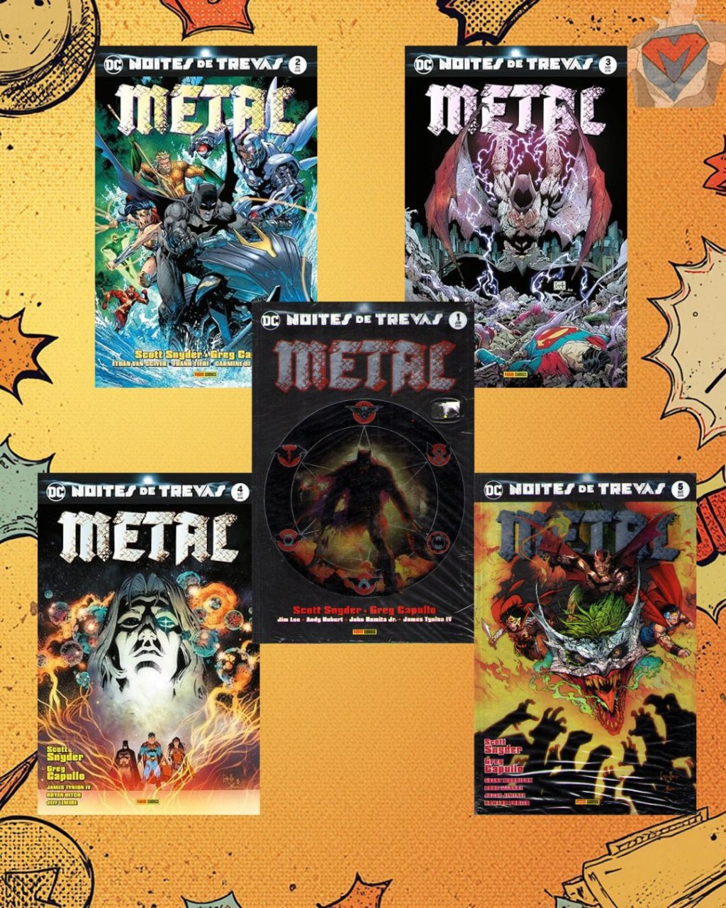 Noites de Trevas: Metal Vol. 1 ao Vol. 5
