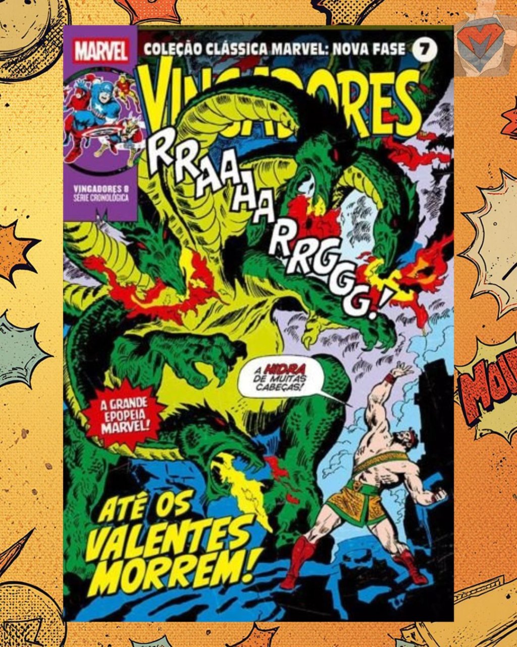 Coleção Clássica Marvel: Nova Fase Vol. 07 - Vingadores Nº 08