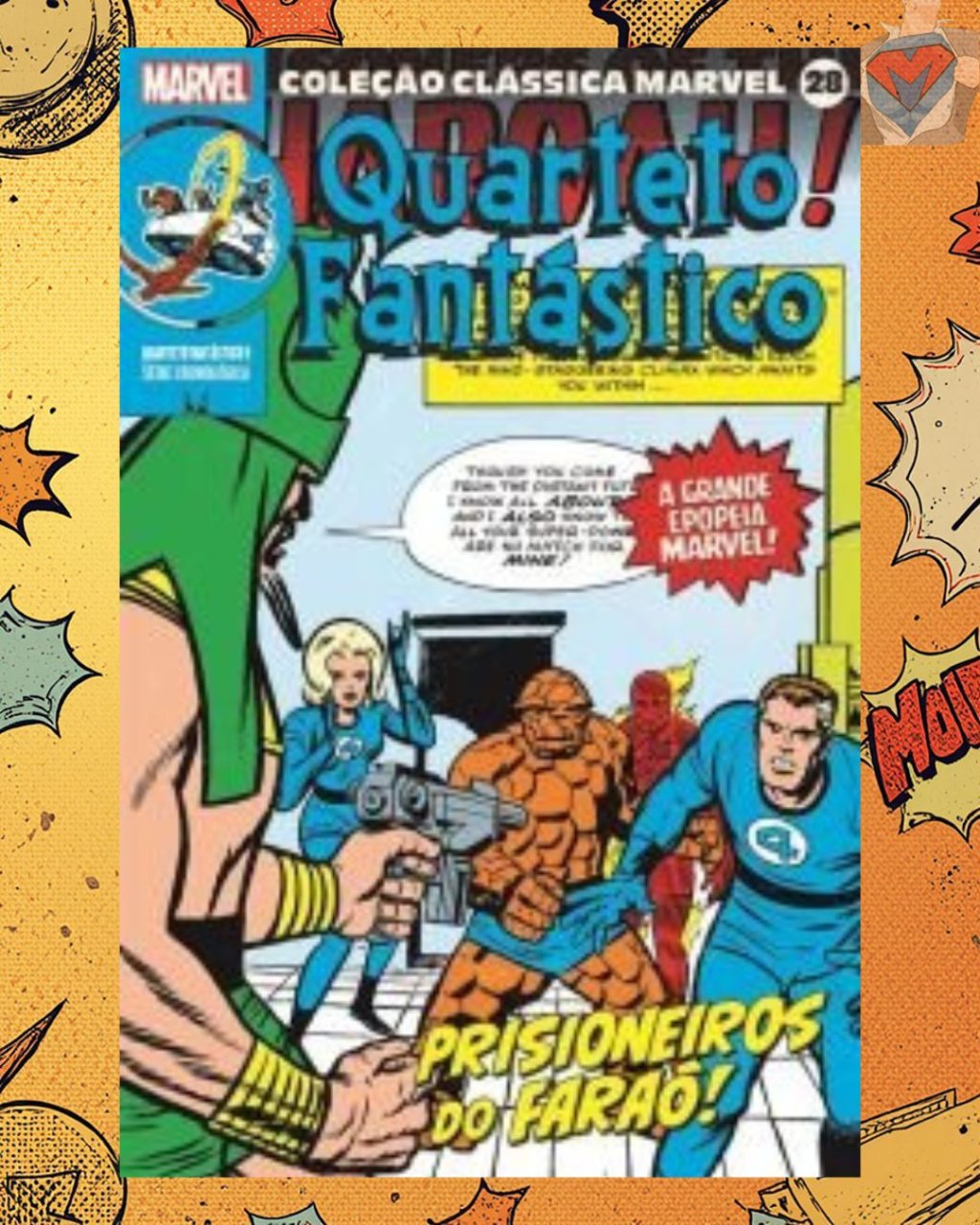 Coleção Clássica Marvel Vol. 28 - Quarteto Fantástico Nº 05