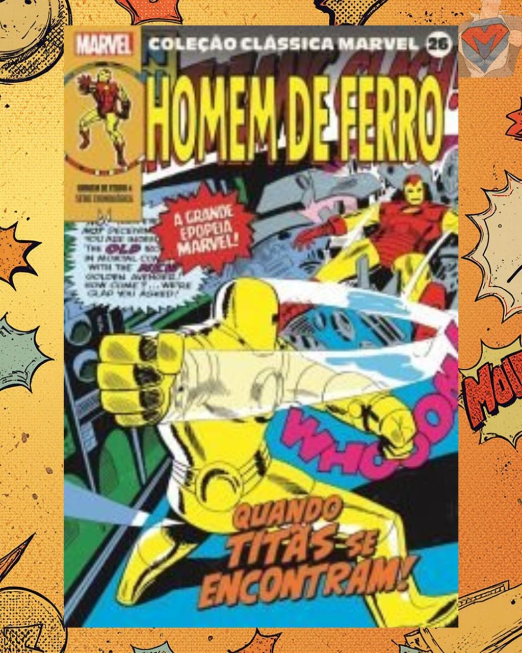 Coleção Clássica Marvel Vol. 26 - Homem de Ferro Nº 04