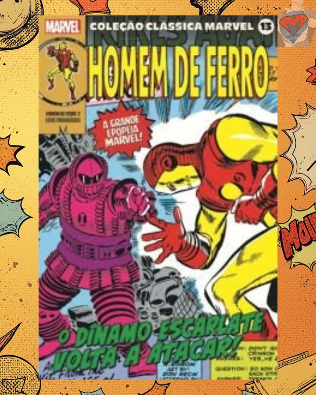 Coleção Clássica Marvel Vol. 13 - Homem de Ferro Vol. 02