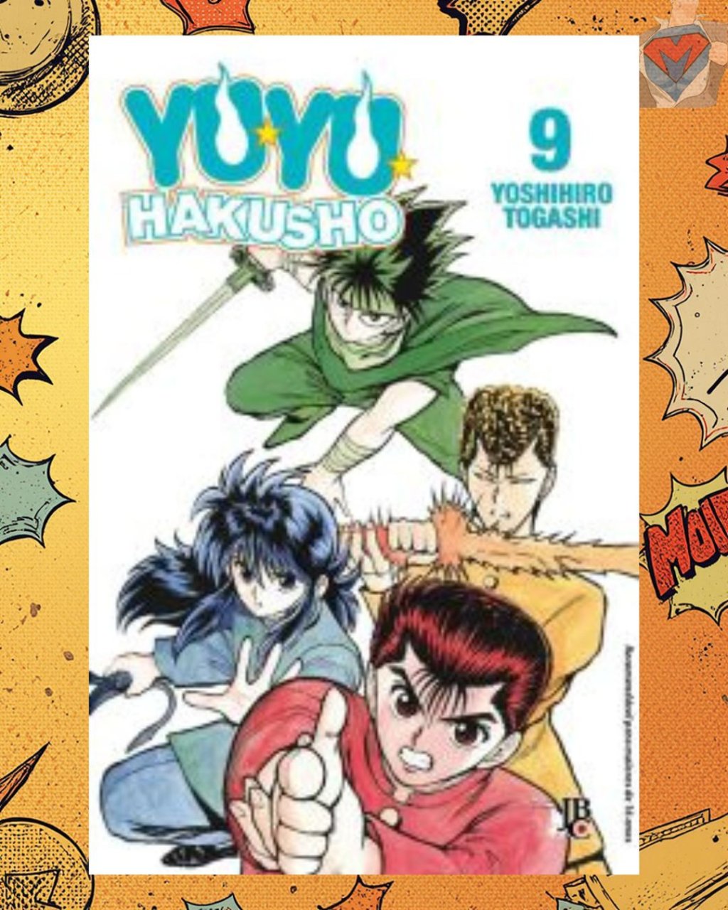 Yu Yu Hakusho Nº 09 ( Yoshihiro Togashi )