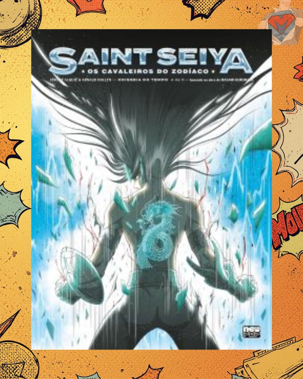 Saint Seiya ( Os Cavaleiros do Zodíaco ): Odisseia do Tempo Volume 04 de 05 ( J. Alquié & A. Dollen ) - Capa Dura