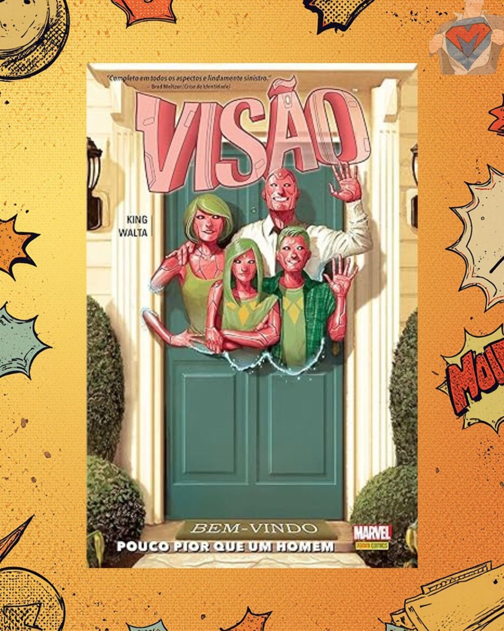 Visão: Pouco Pior que um Homem ( Capa Dura )