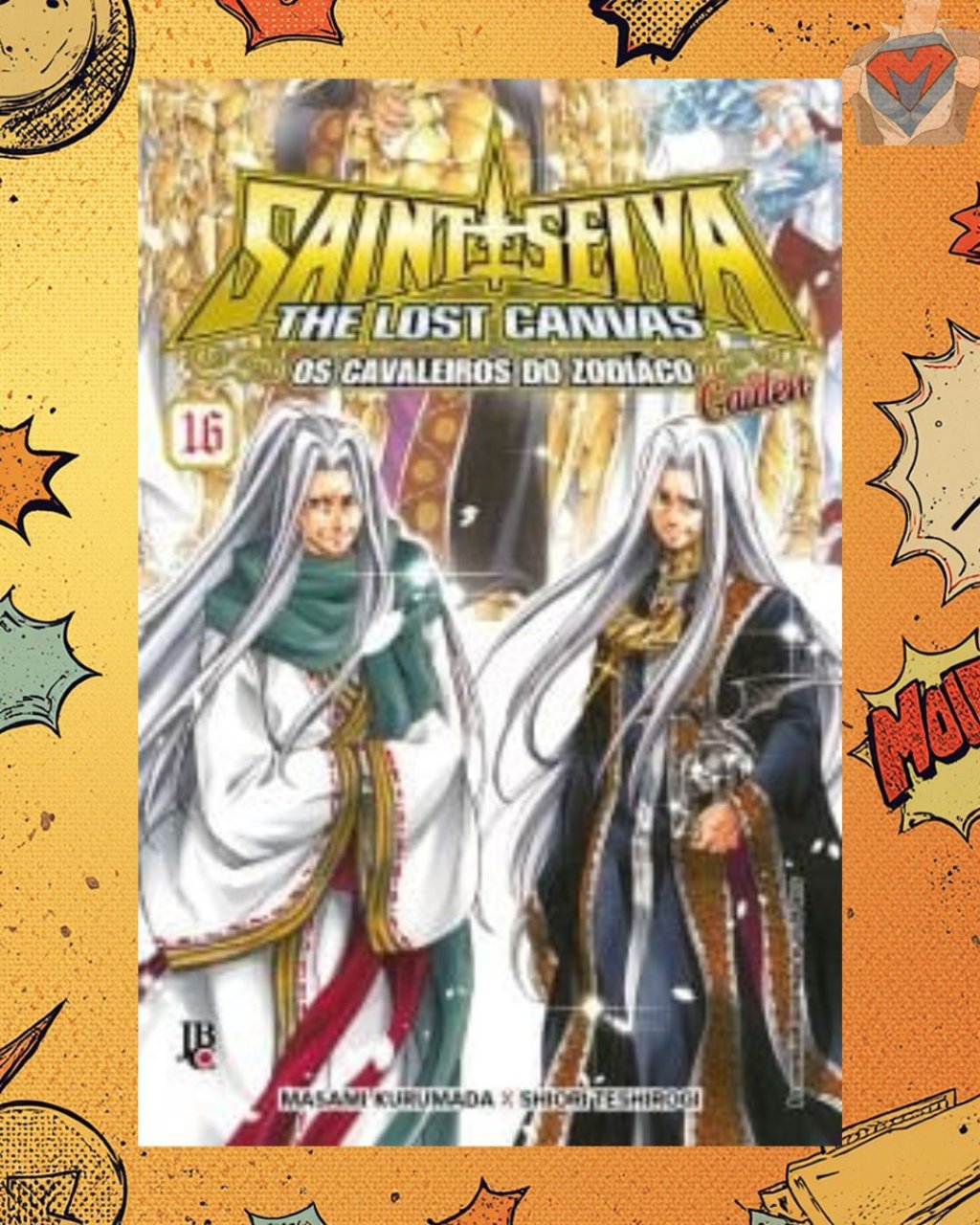 Os Cavaleiros do Zodíaco: The Lost Canvas Gaiden Nº 16 ( Masami Kurumada & Shiori Teshirogi ) - Edição Final
