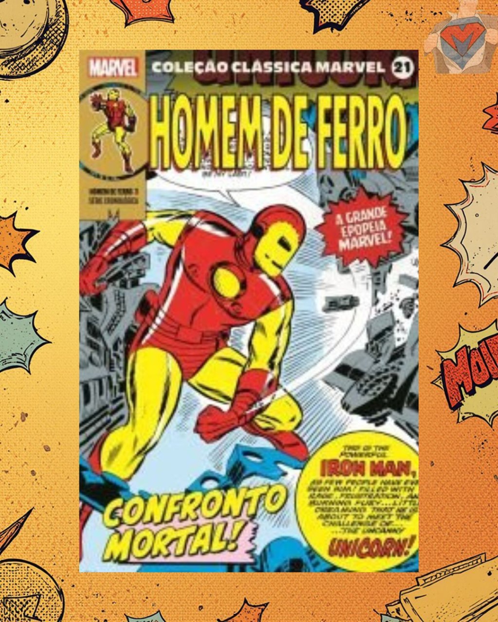 Coleção Clássica Marvel Vol. 21 - Homem de Ferro Vol. 03