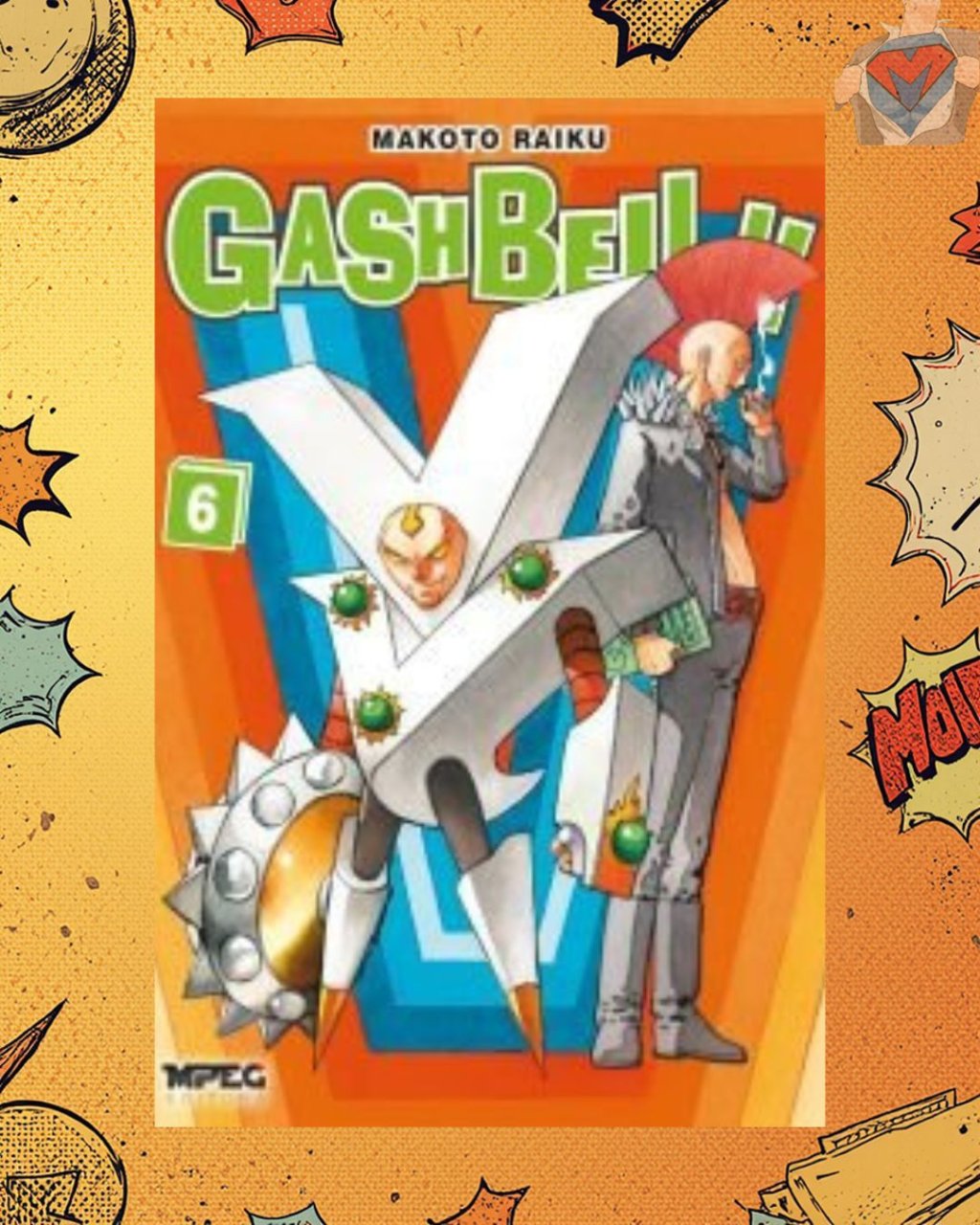 Gash Bell Volume 06 ( Makoto Raiku )