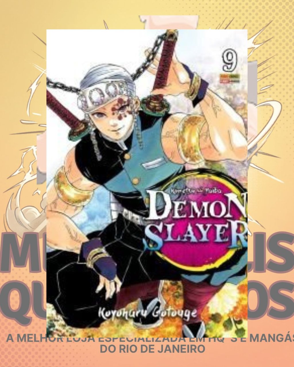 Demon Slayer: Kimetsu No Yaiba Nº 09 ( Koyoharu Gotouge )