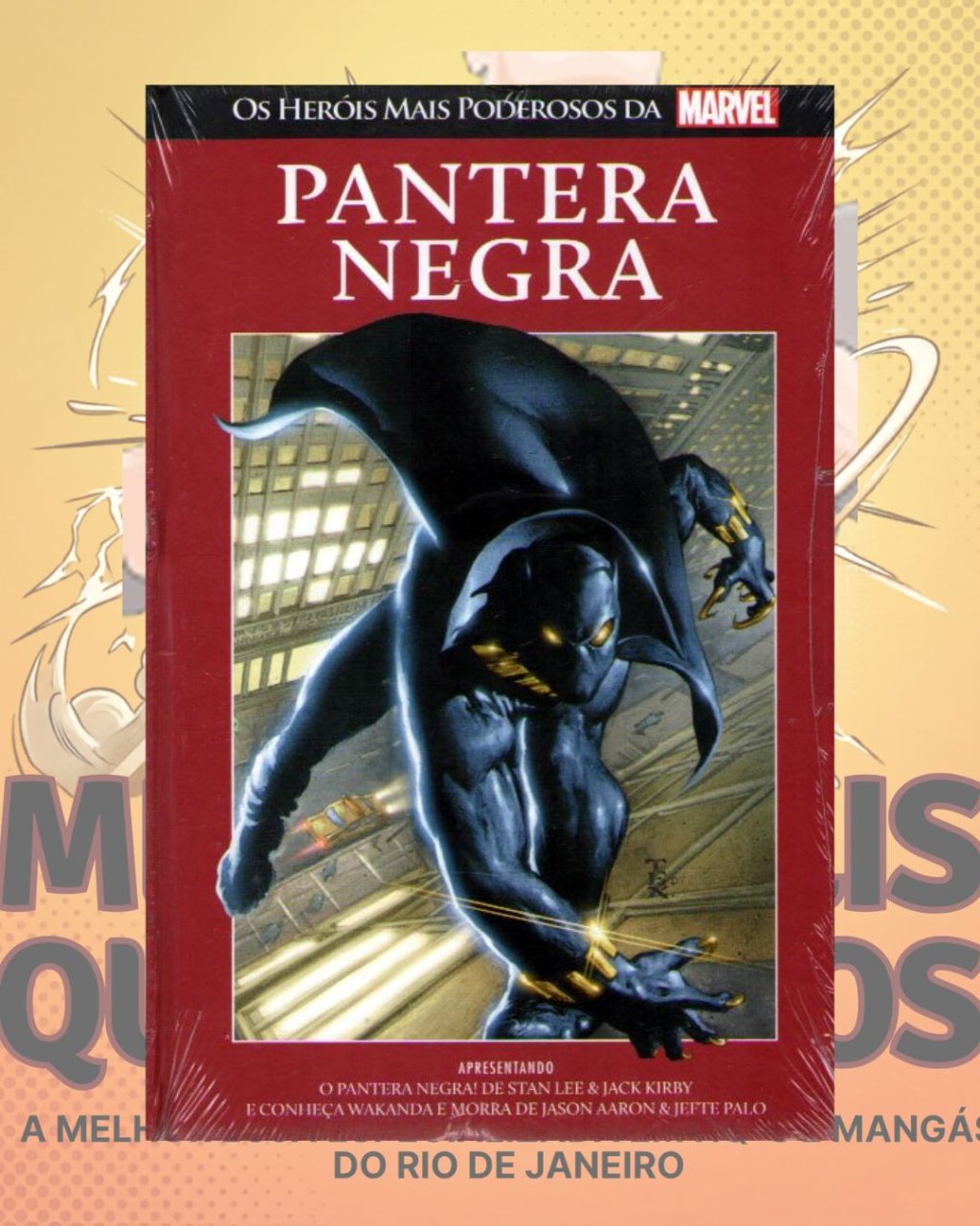 Os Heróis Mais Poderosos da Marvel Vol. 26 - Pantera Negra ( Capa Dura )