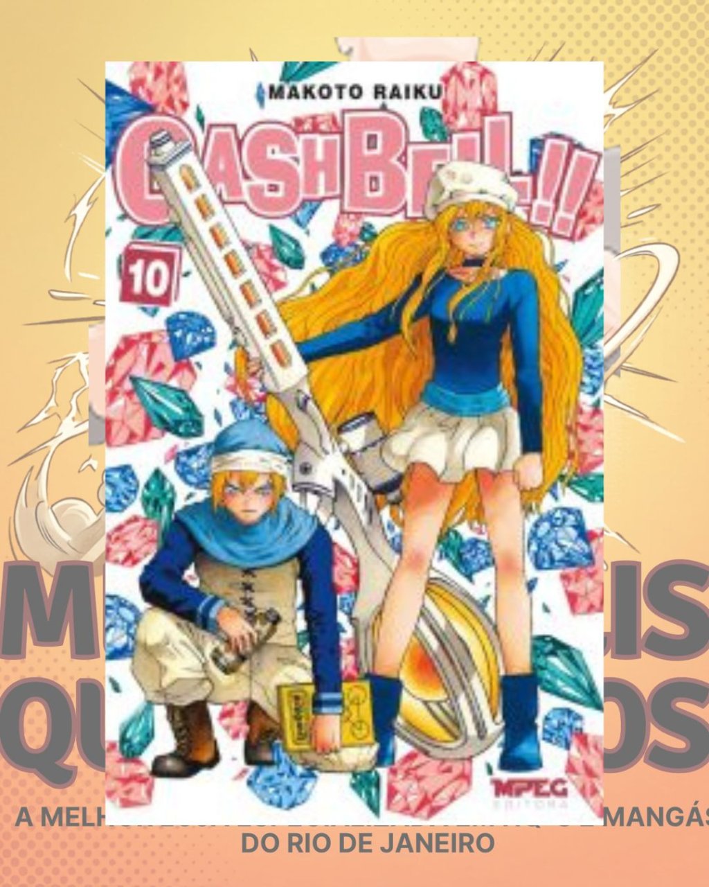 Gash Bell Volume 10 ( Makoto Raiku )