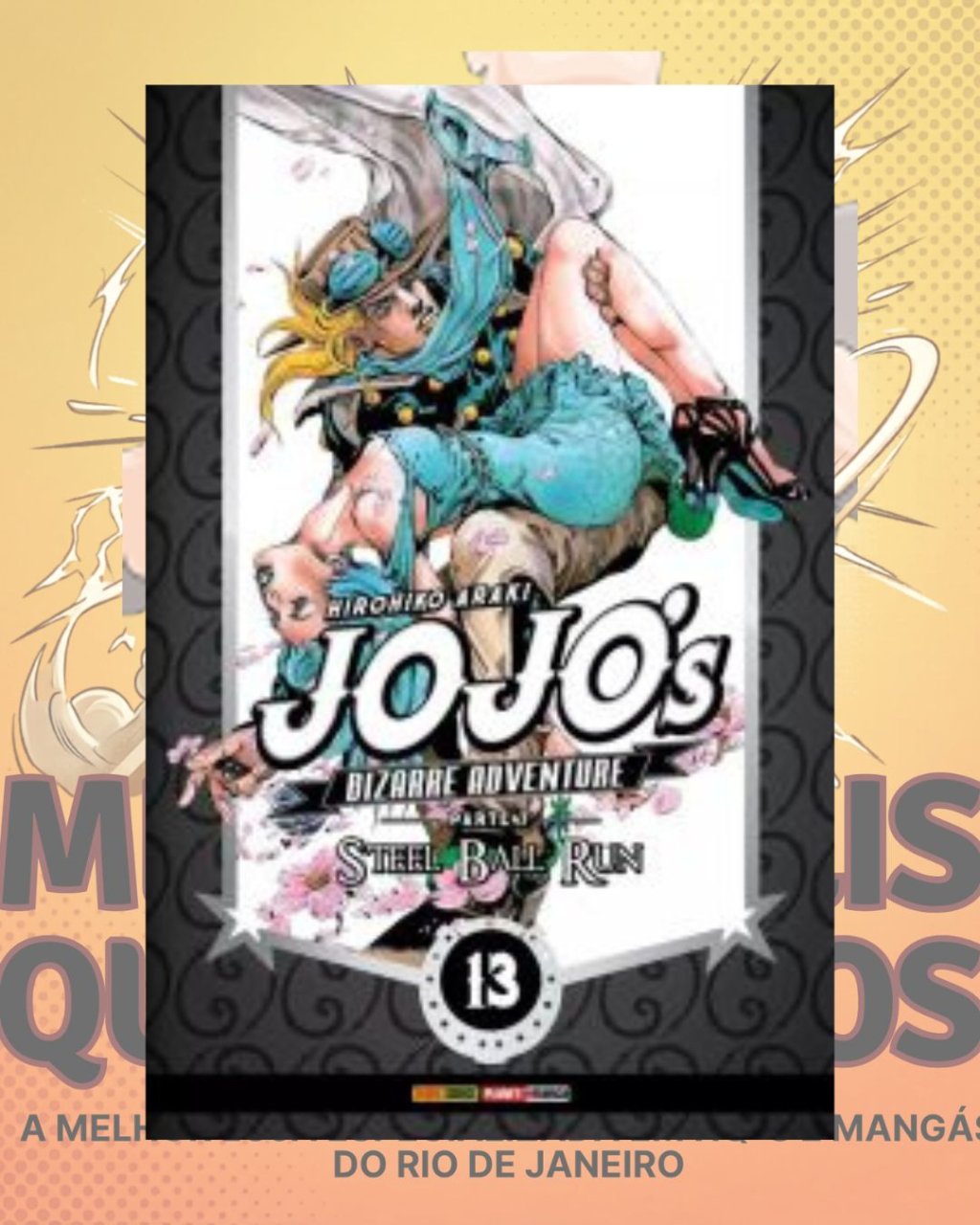 Jojo's Bizarre Adventure Parte 7: Steel Ball Run Vol. 13 ( Hirohiko Araki )