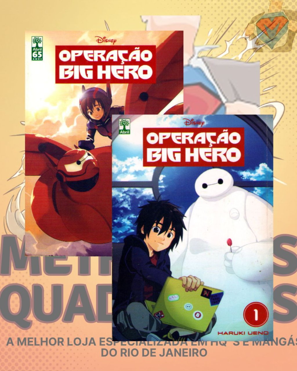 Operação Big Hero Vol. 01 e Vol. 02 ( Completa )