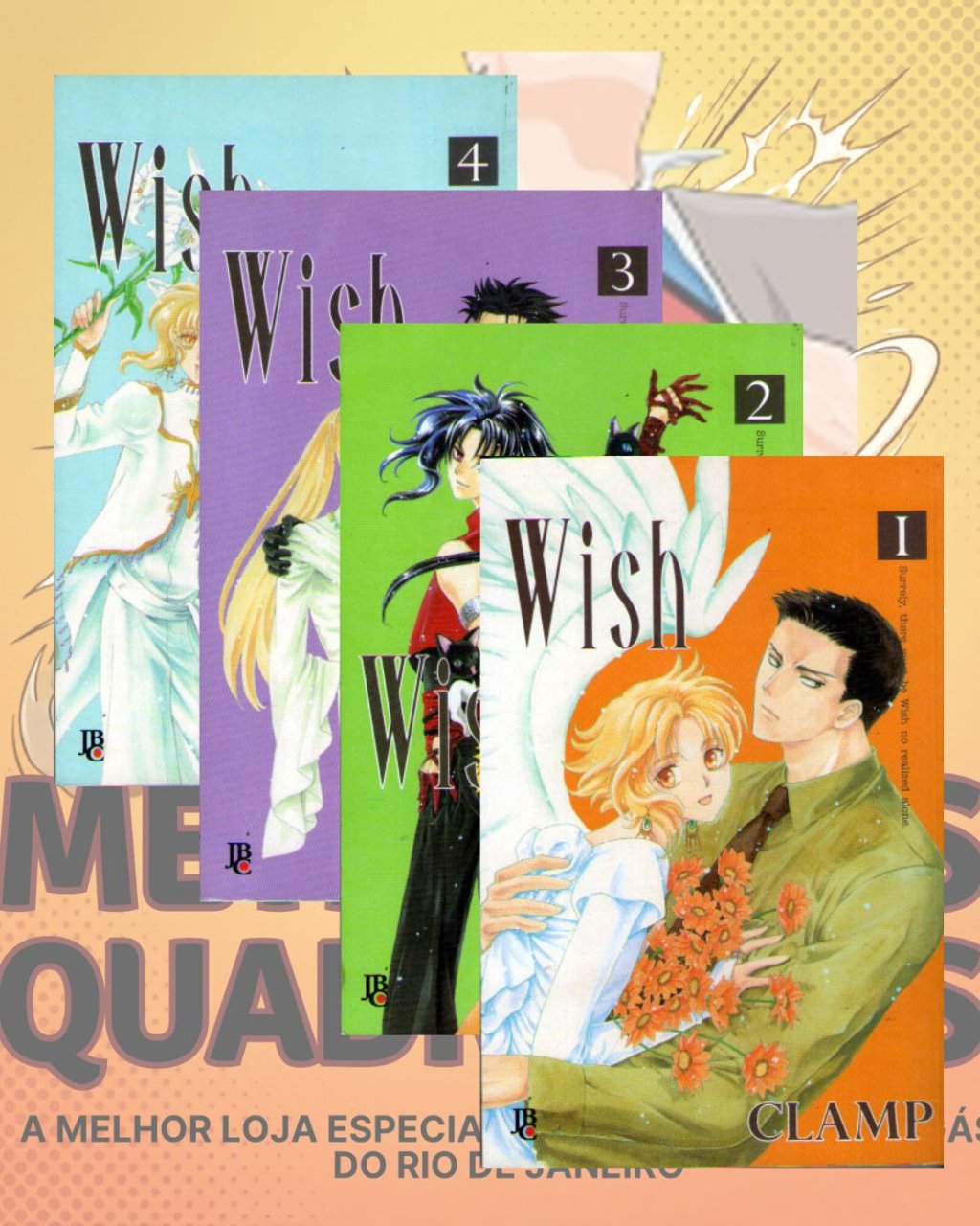 Wish Vol. 01 ao Vol. 04