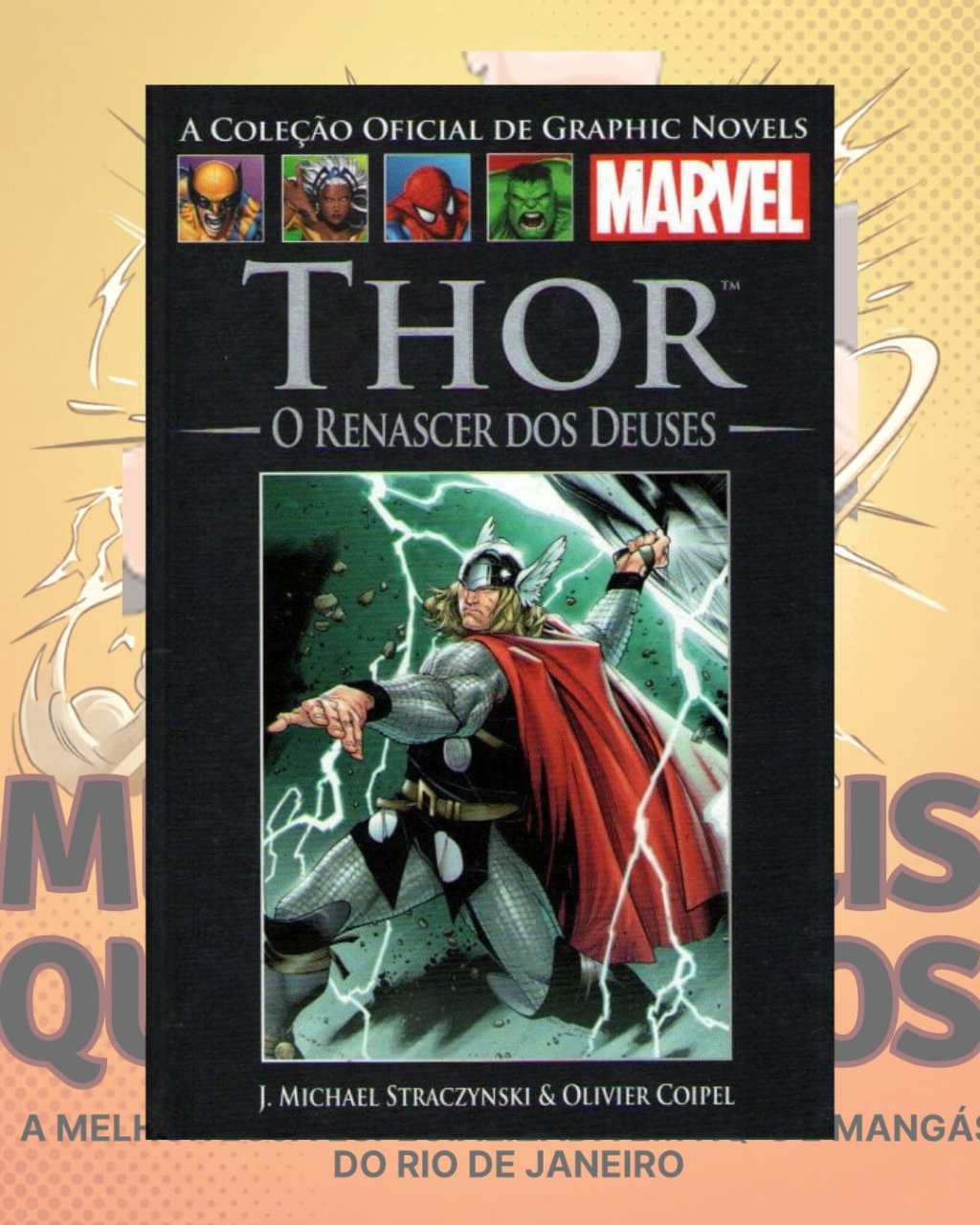 A Coleção Oficial de Graphic Novels Marvel Vol. 52 - Thor: O Renascer dos Deuses ( Capa Dura )