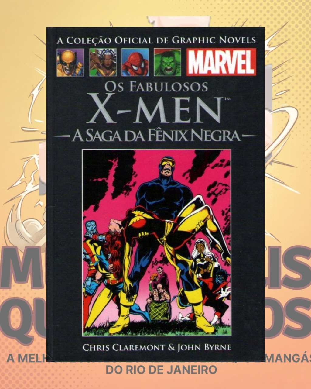 A Coleção Oficial de Graphic Novels Marvel Vol. 02 - Os Fabulosos X-Men: A Saga da Fênix Negra ( Capa Dura )