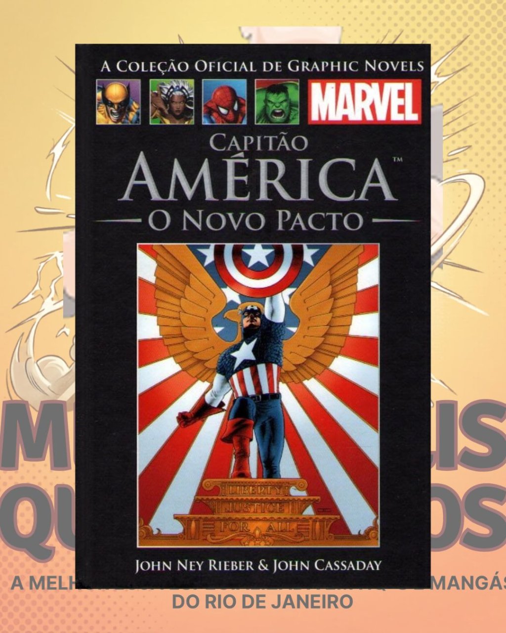 A Coleção Oficial de Graphic Novels Marvel Vol. 27 - Capitão América: O Novo Pacto ( Capa Dura )