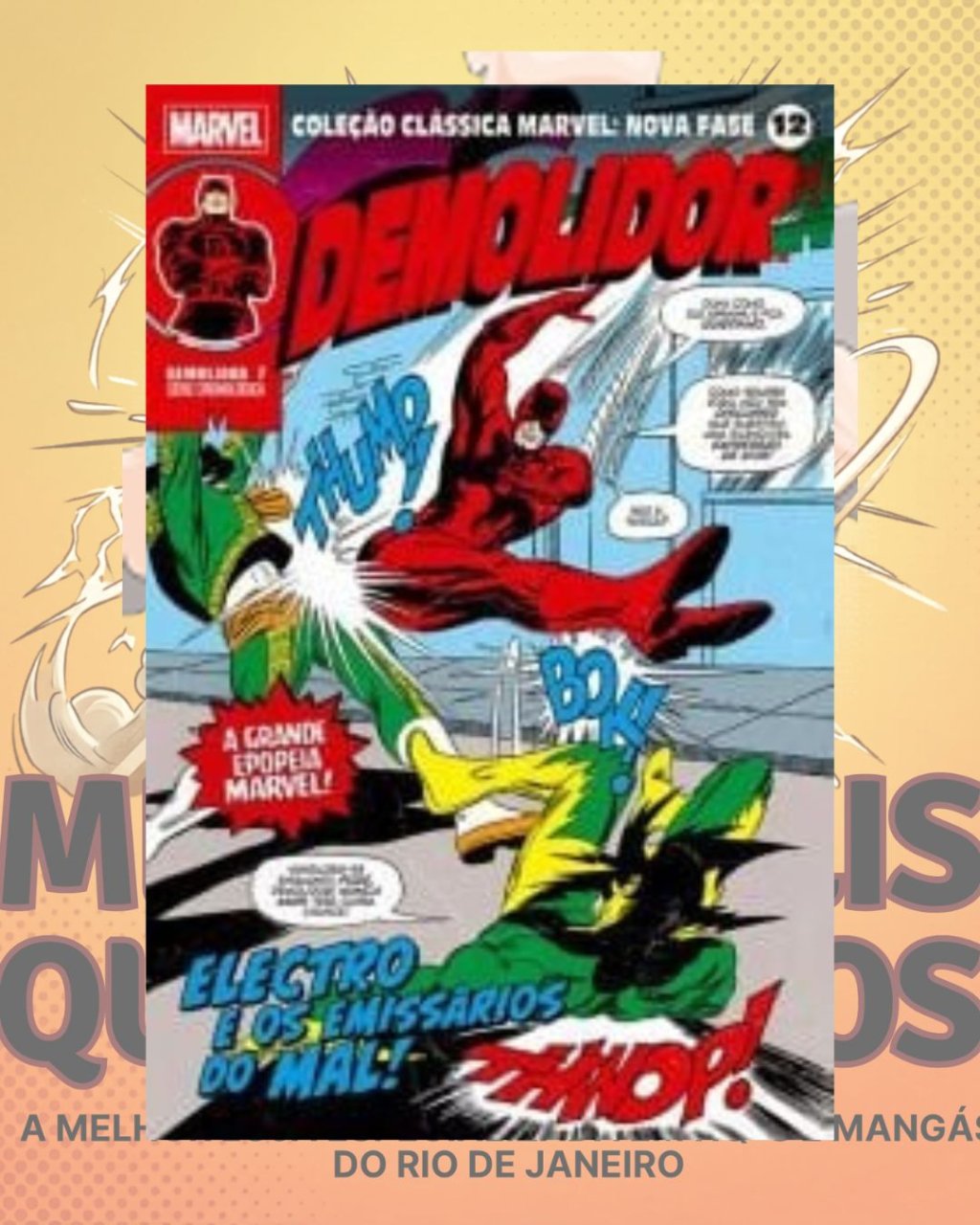 Coleção Clássica Marvel: Nova Fase Vol. 12 - Demolidor Nº 07