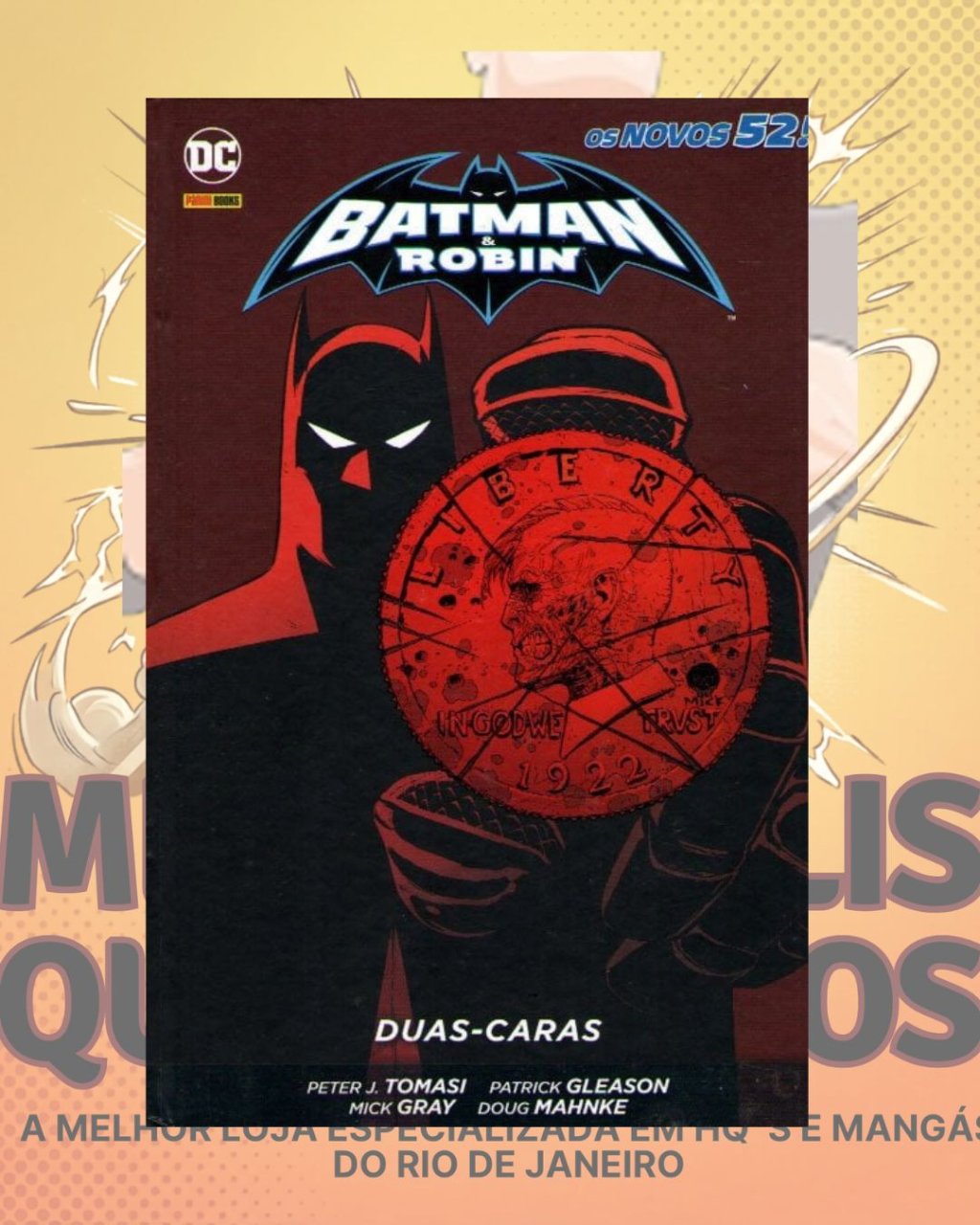 Batman & Robin: Duas Caras ( Capa Dura )