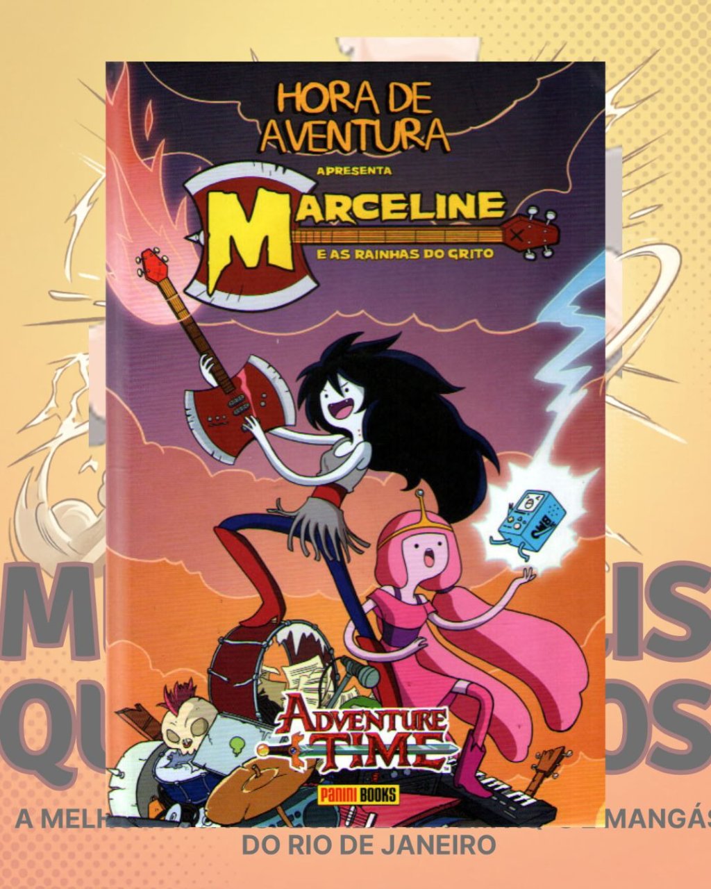 Hora de Aventura - Marceline ( Capa Dura )