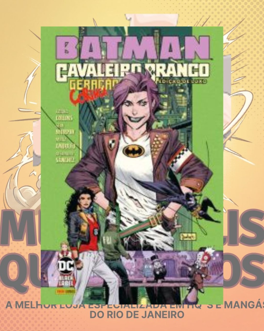 Batman: Cavaleiro Branco - Geração Coringa ( Capa Dura )