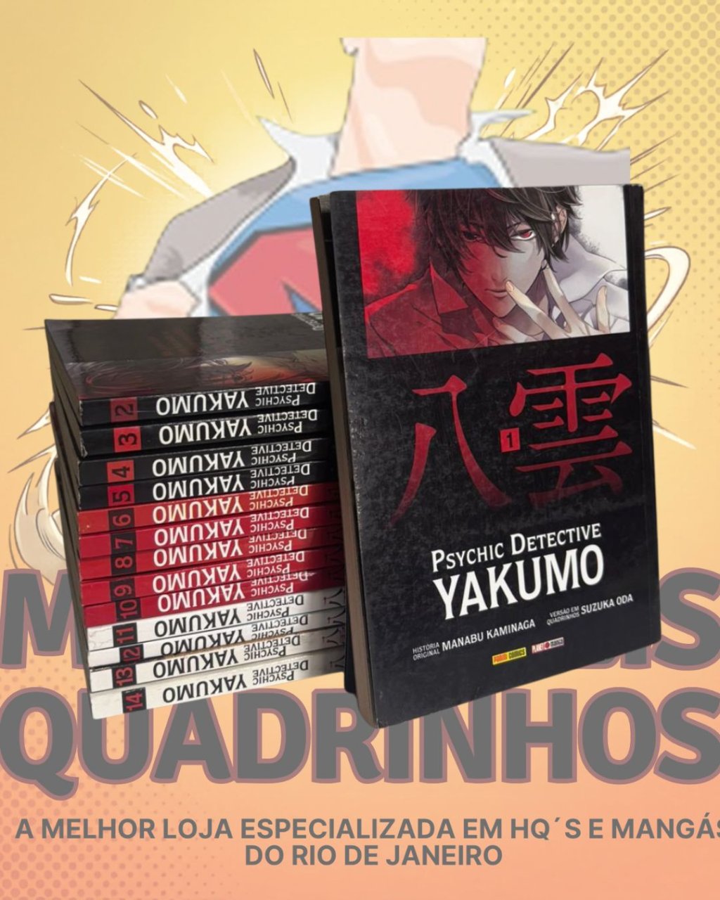Psychic Detective Yakumo Volumes 01 ao 14 ( Completa )