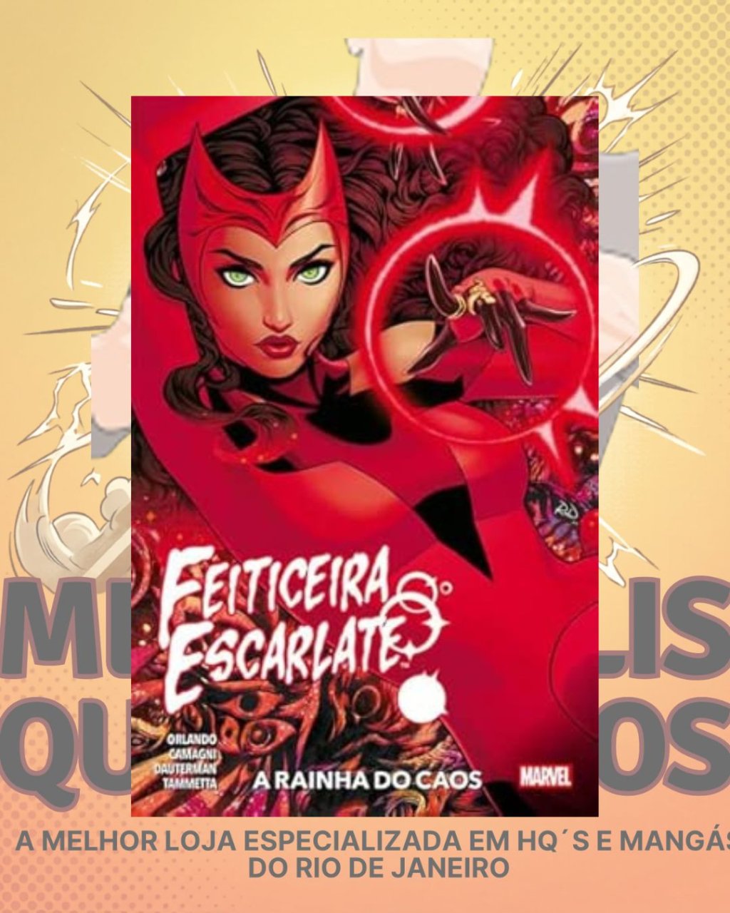 Feiticeira Escarlate ( 2026 ) Nº 01 - A Rainha do Caos
