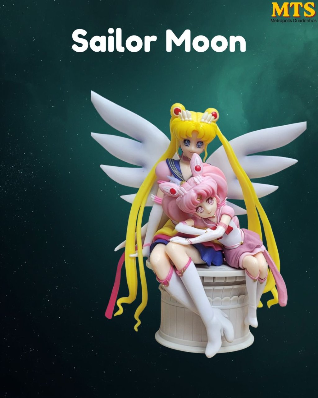 Sailor Moon com Sailor Chibi ( Bootleg )