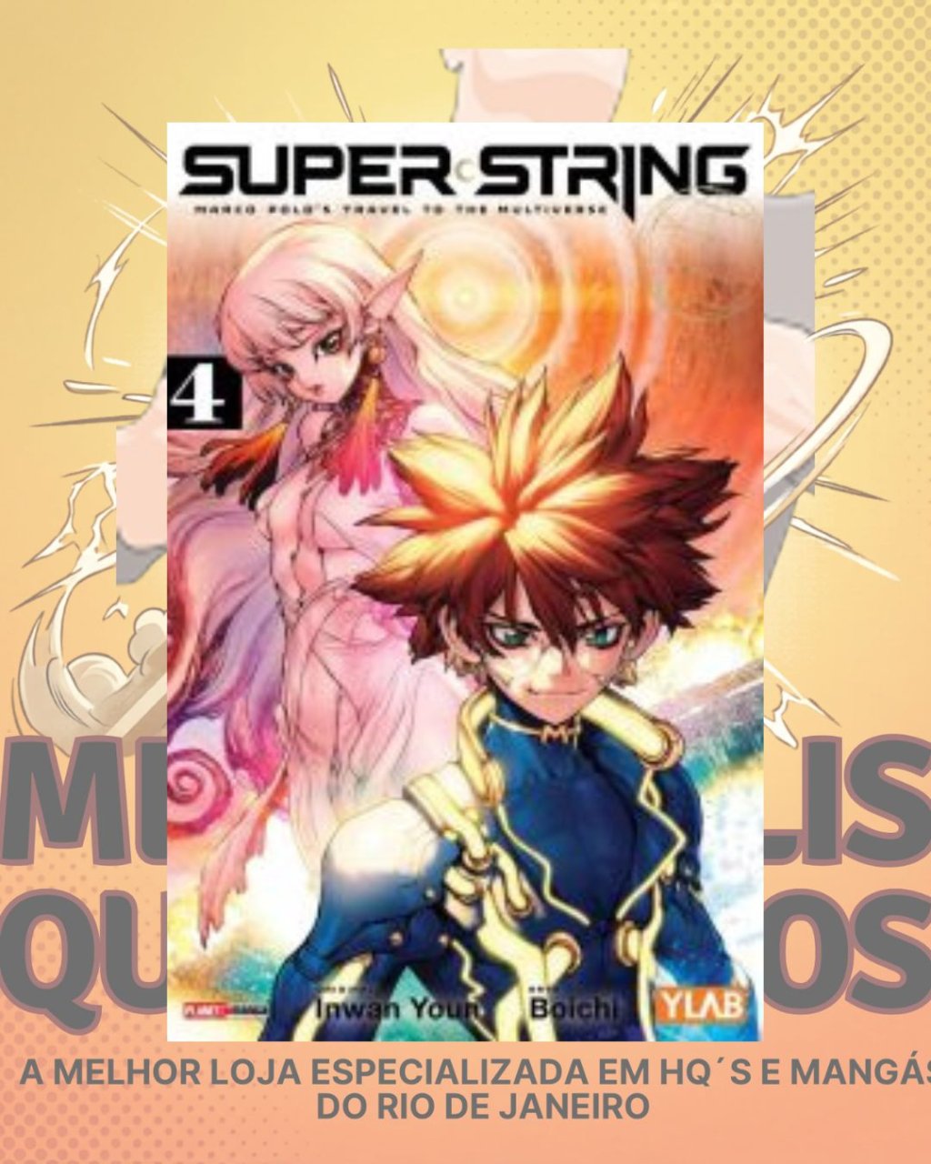 Super String: Marco Polo s Travel to the Multiverse Volume 04 ( Boichi )