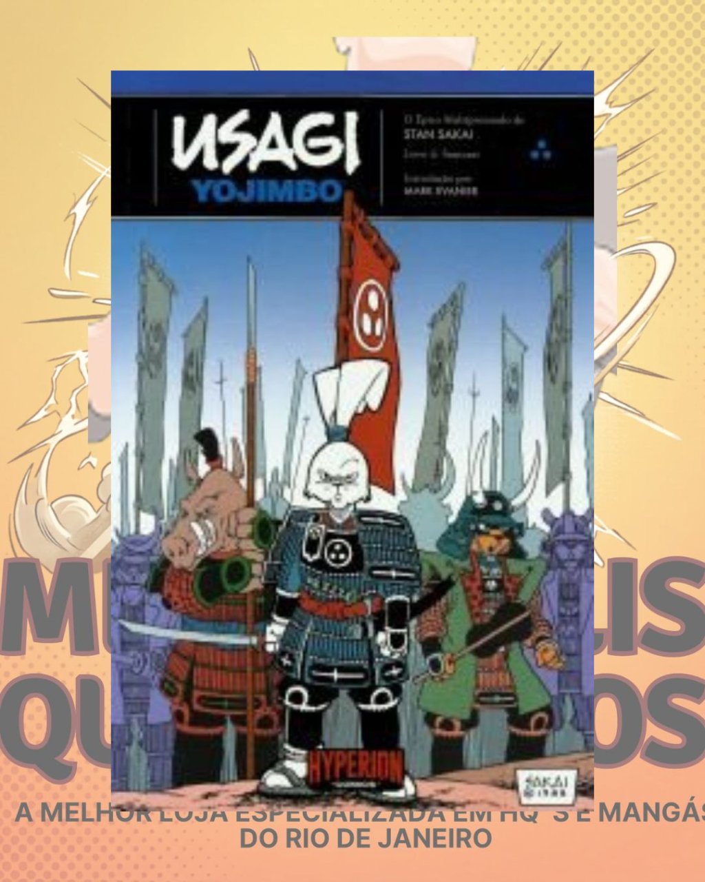 Usagi Yojimbo Vol. 2 - Samurai - Editora Hyperion