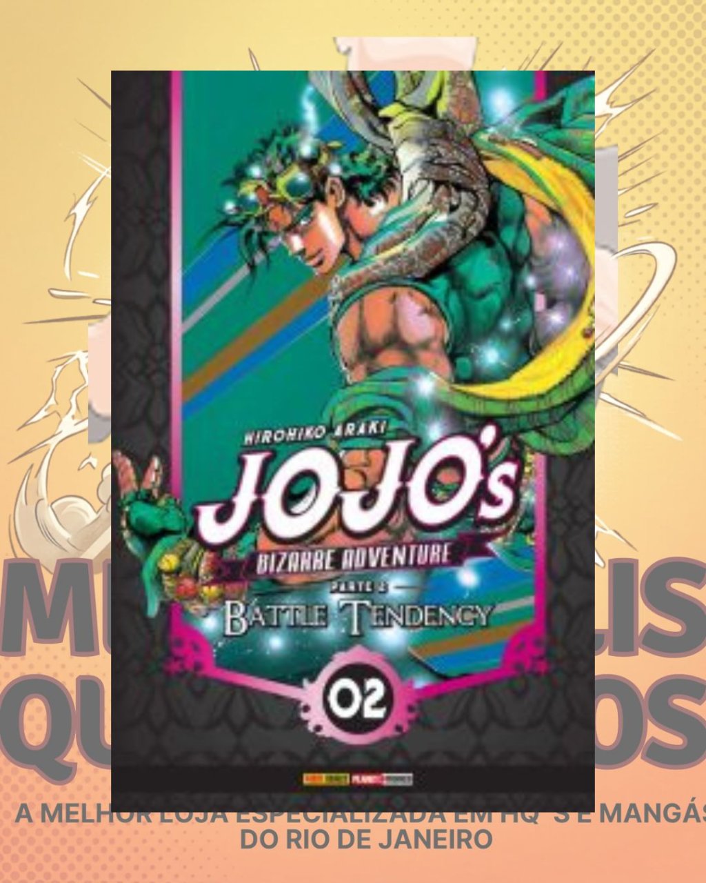 Jojo's Bizarre Adventure Parte 2: Battle Tendency Vol. 02 de 04 ( Hirohiko Araki )