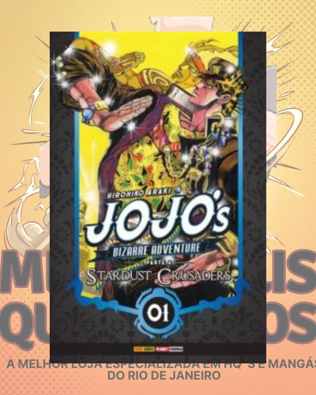 Jojo's Bizarre Adventure Parte 3: Stardust Crusaders vol. 01 de 10 ( Hirohiko Araki )