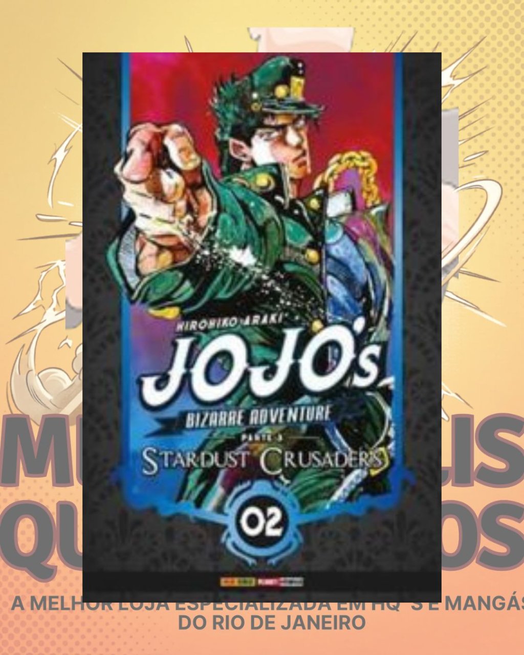Jojo's Bizarre Adventure Parte 3: Stardust Crusaders vol. 02 de 10 ( Hirohiko Araki )