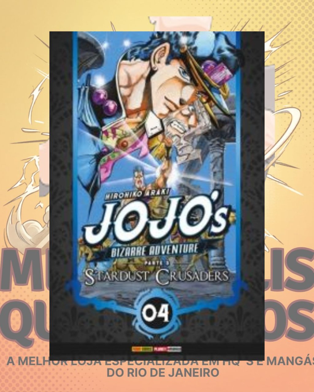 Jojo's Bizarre Adventure Parte 3: Stardust Crusaders vol. 04 de 10 ( Hirohiko Araki )