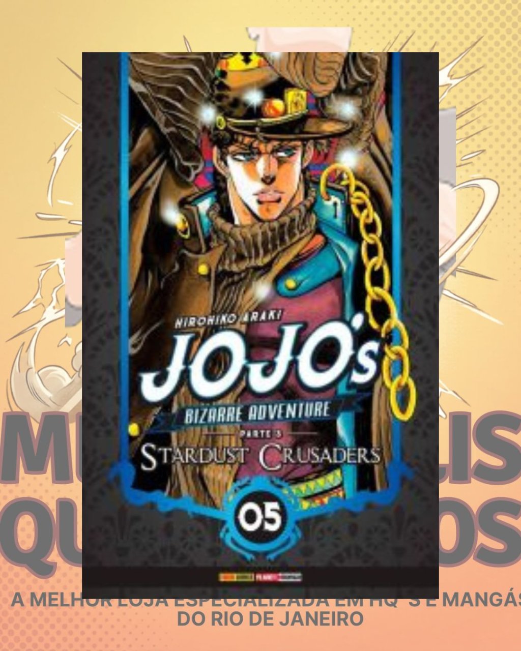 Jojo's Bizarre Adventure Parte 3: Stardust Crusaders vol. 05 de 10 ( Hirohiko Araki )