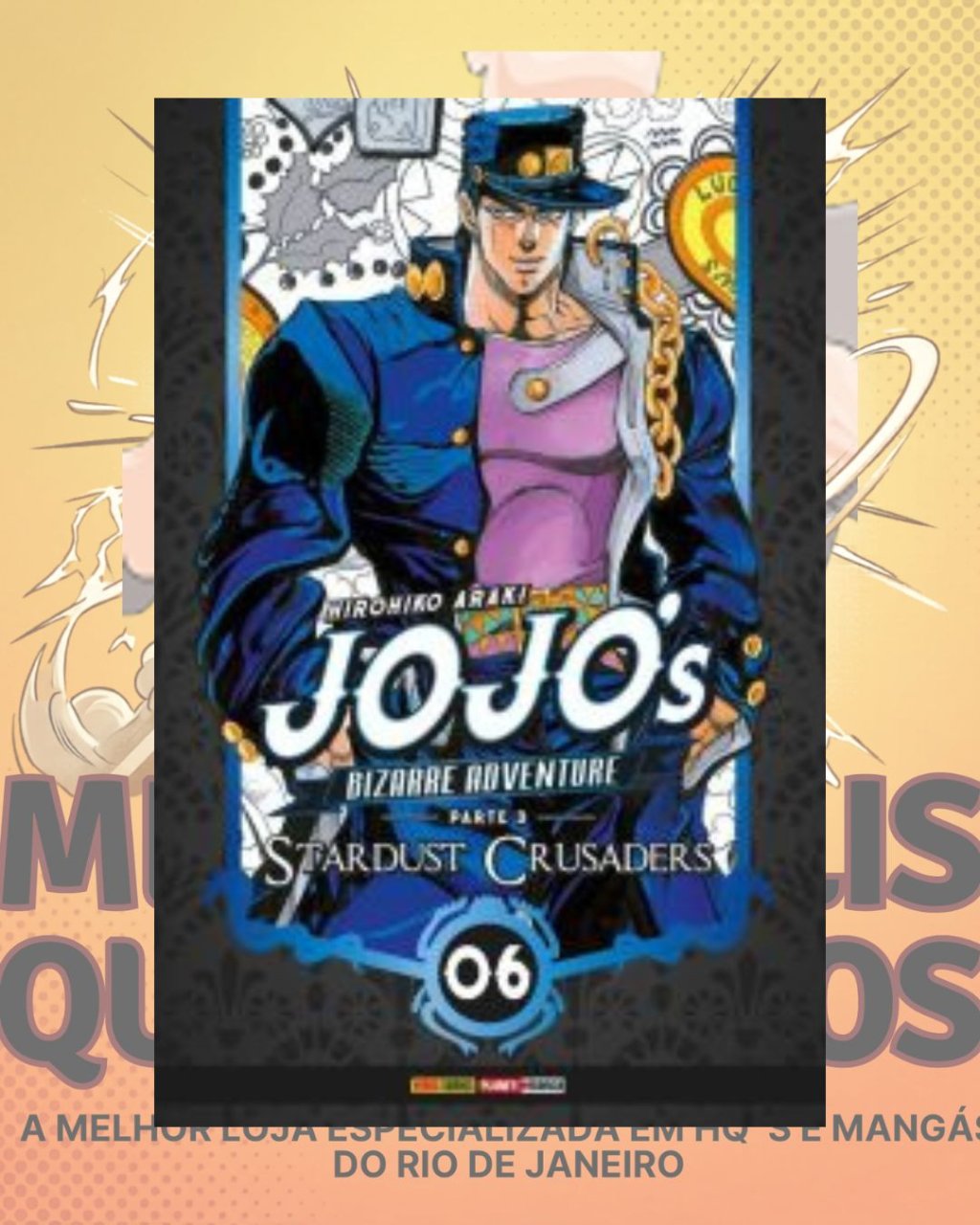 Jojo's Bizarre Adventure Parte 3: Stardust Crusaders vol. 06 de 10 ( Hirohiko Araki )