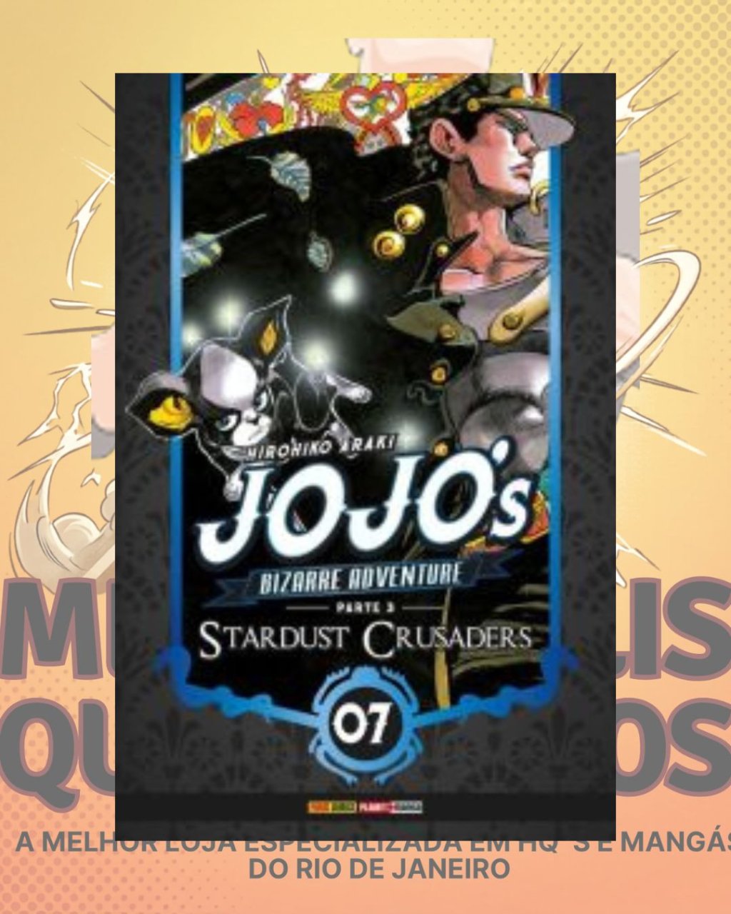 Jojo's Bizarre Adventure Parte 3: Stardust Crusaders vol. 07 de 10 ( Hirohiko Araki )