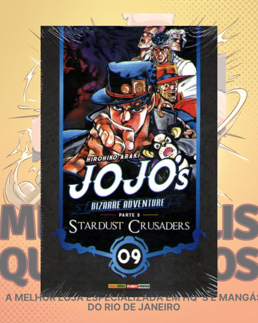 Jojo's Bizarre Adventure Parte 3: Stardust Crusaders vol. 09 de 10 ( Hirohiko Araki )