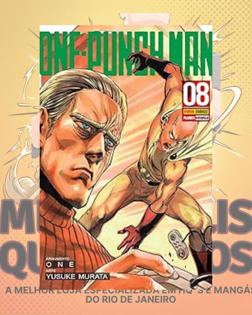 One Punch Man Nº 08 ( One & Y. Murata )