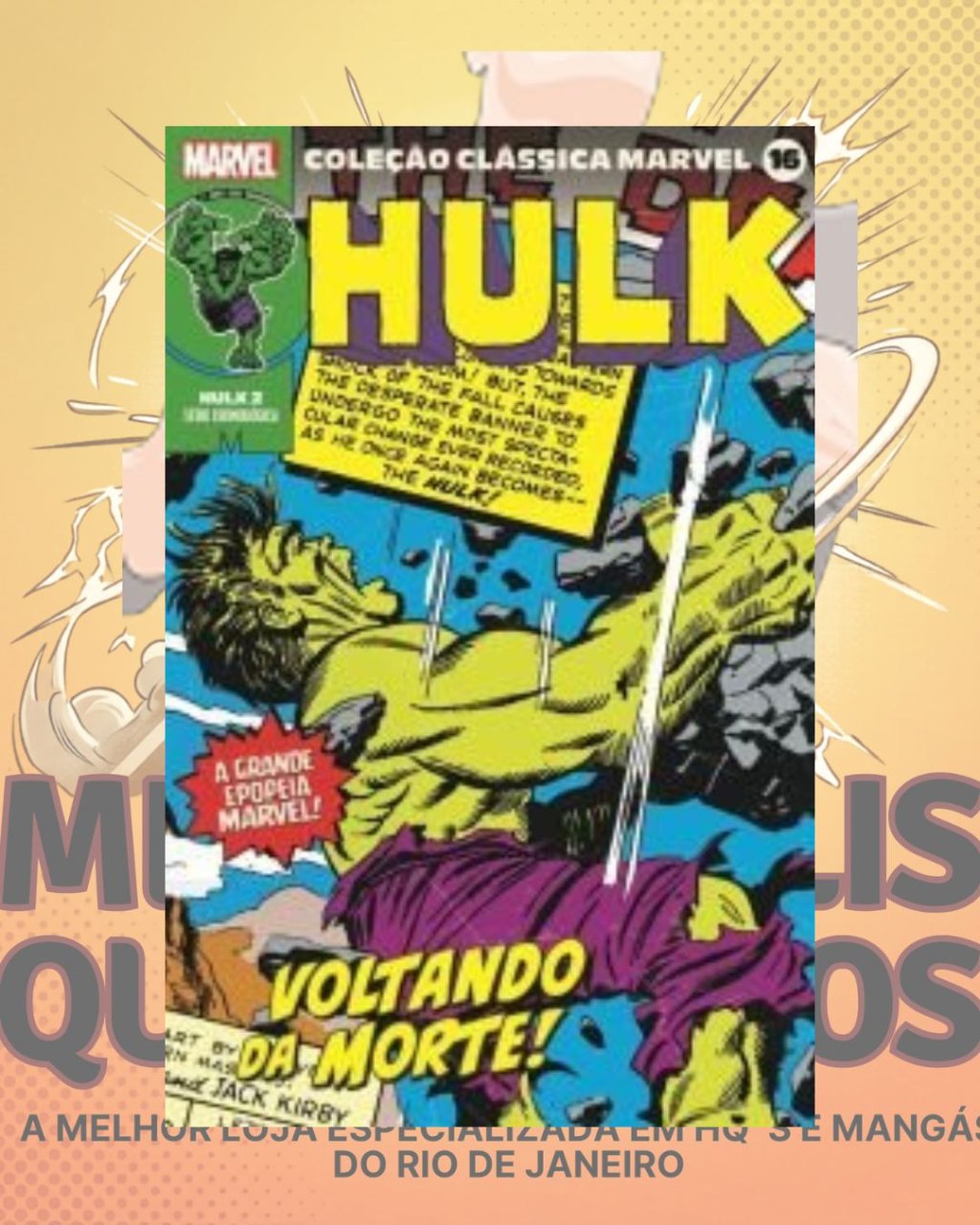 Coleção Clássica Marvel Vol. 16 - Hulk Vol. 02