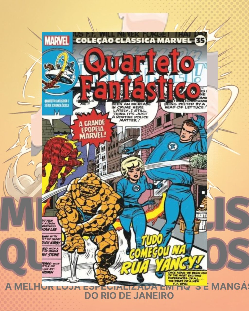 Coleção Clássica Marvel Vol. 35 - Quarteto Fantástico Nº 07