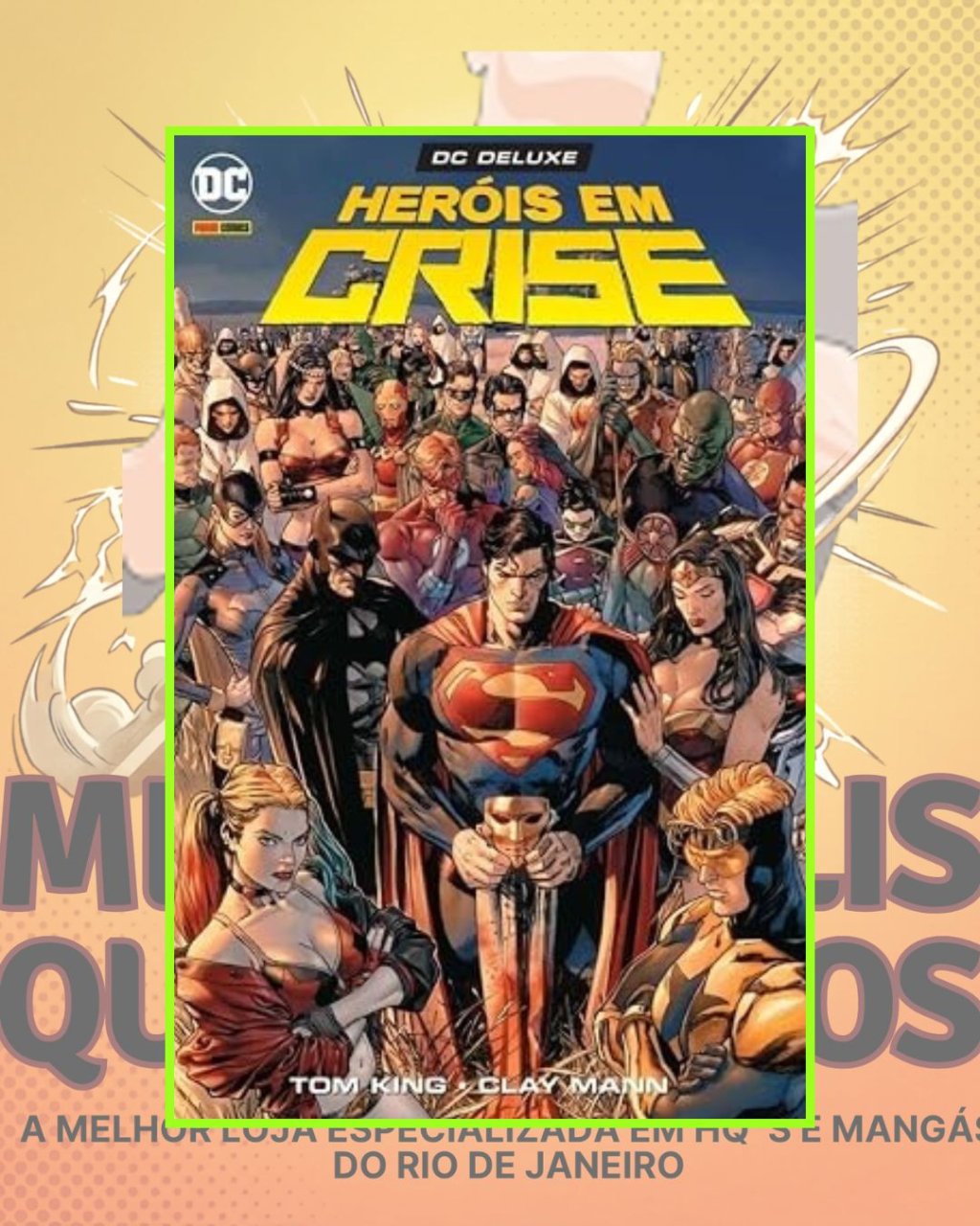 Heróis em Crise ( DC Deluxe ) - Capa Dura