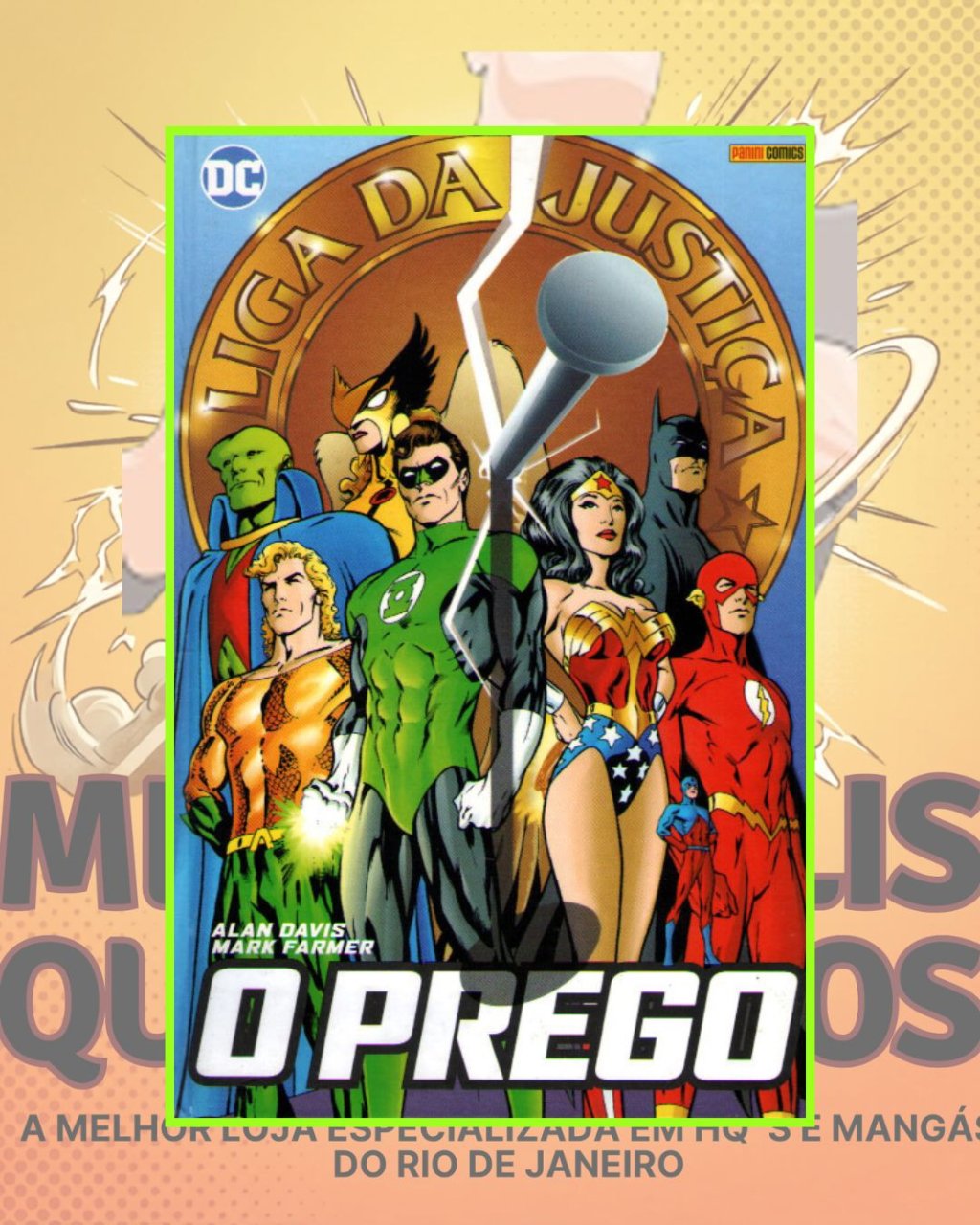 Liga da Justiça: O Prego ( Alan Davis & Mark Farmer ) - Capa Dura