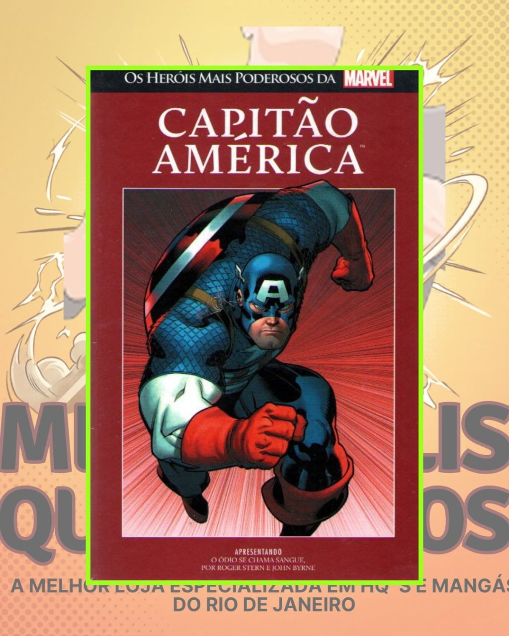 Os Heróis Mais Poderosos da Marvel Vol. 07 - Capitão América ( Capa Dura ) Salvat